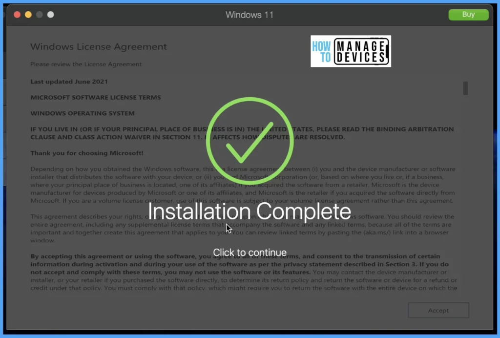 Best Guide to Install Windows 11 using Parallels Desktop on macOS Fig. 13